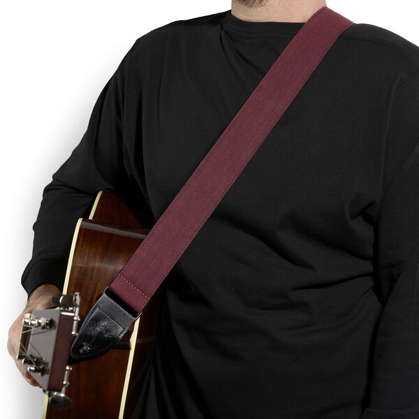Martin Burgundy Hemp Strap image number 1