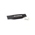 Martin Inlaid Bridge Pins & Endpins - White/Tortoise image number 2