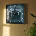 Martin D-28 Silhouette Lighted Wall Clock  image number 2