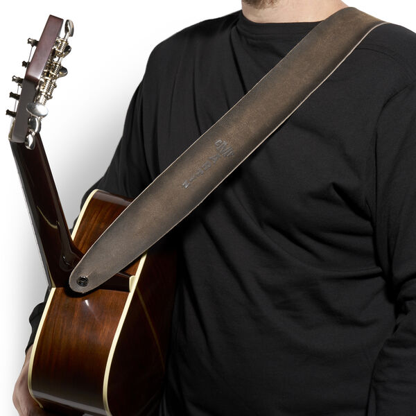 Martin Grayburst Reversible Roughout Leather Strap image number 2