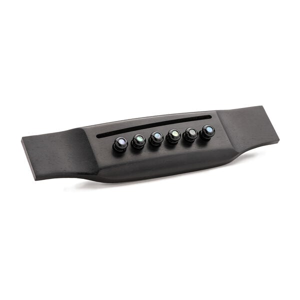 LUXE BY MARTIN&reg; Bridge Pins (Gloss Black with Pearl) image number 2