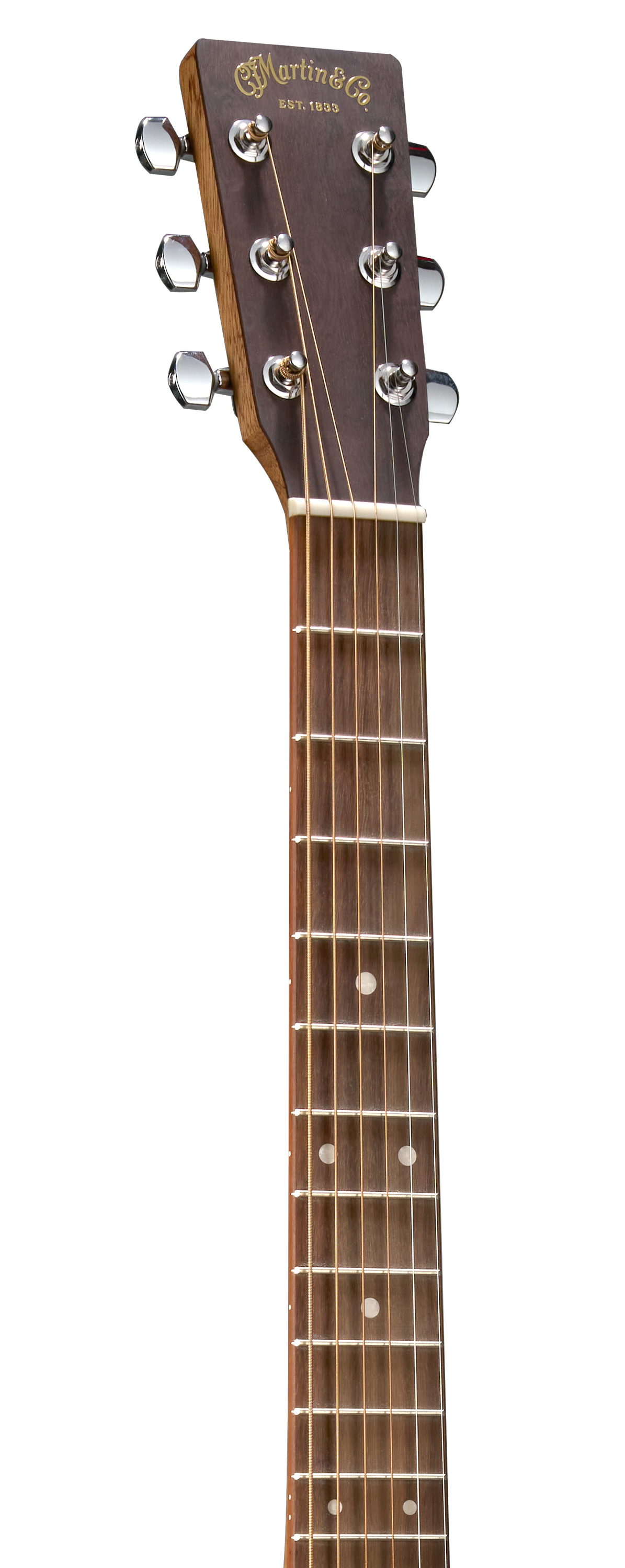 Headstock and Neck of Martin OMC-10E Guitar image number 4