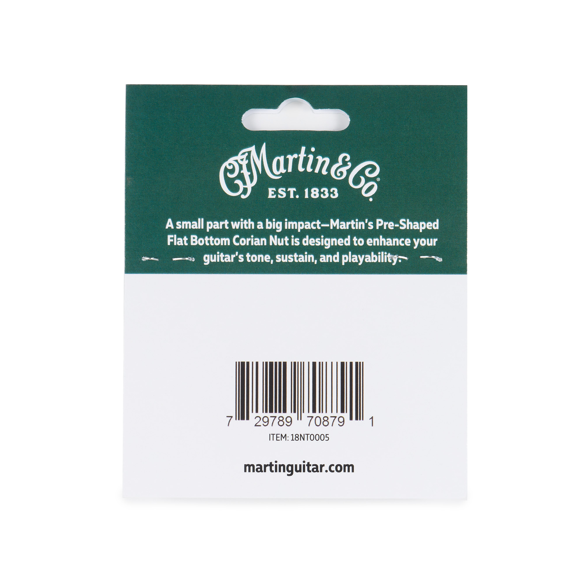 Martin Pre-Shaped Corian Nut &ndash; 4-Pack image number 2