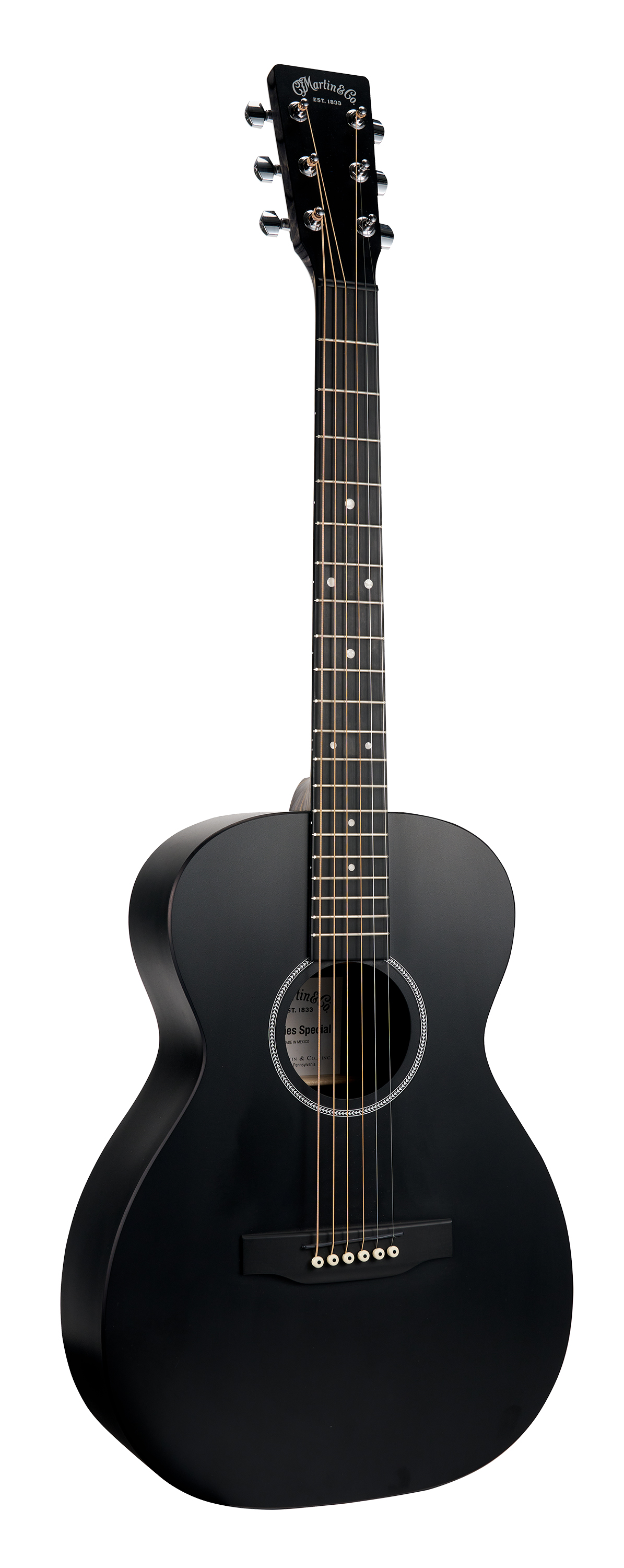 Martin 0-X1 Black Guitar image number 1