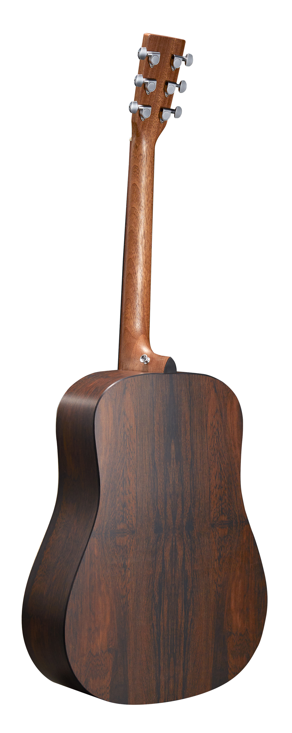 Back of Martin D-X2E Brazilian Rosewood Guitar image number 2