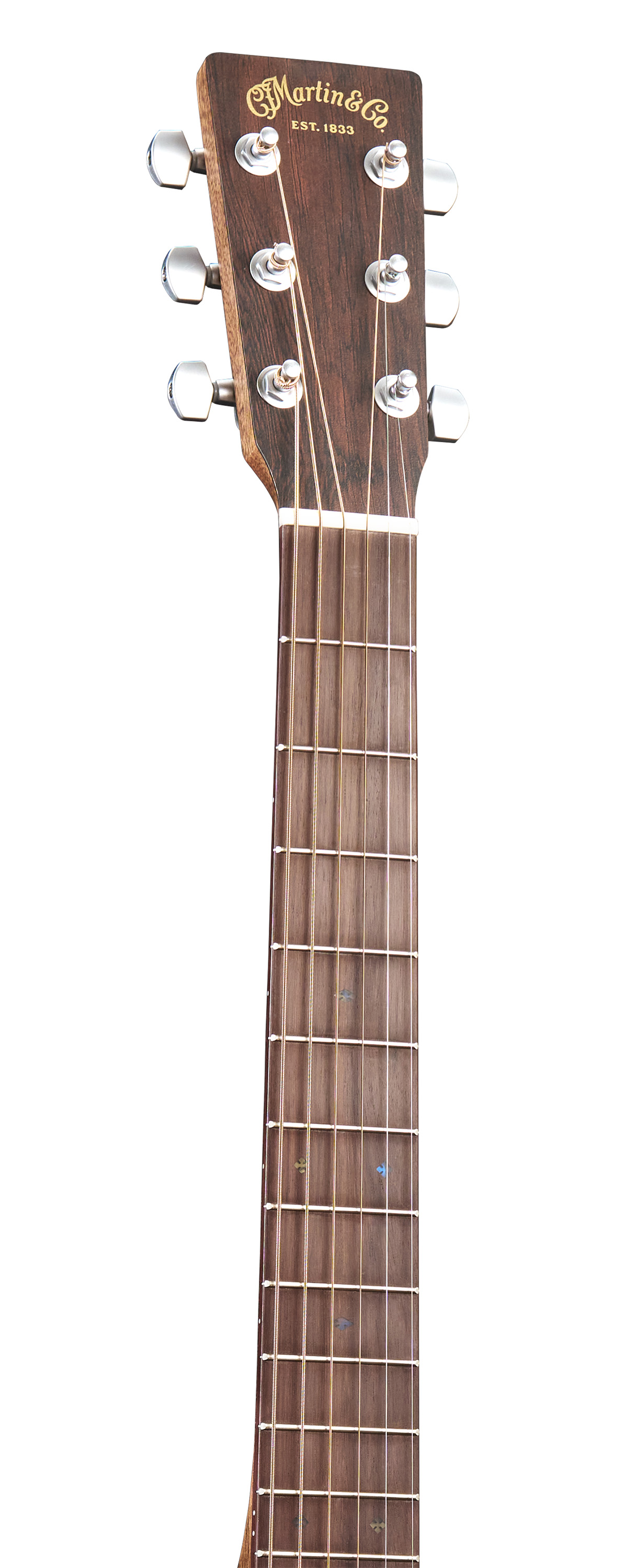 Headstock & Neck of Martin SC-10E Modern Sapele Guitar image number 4