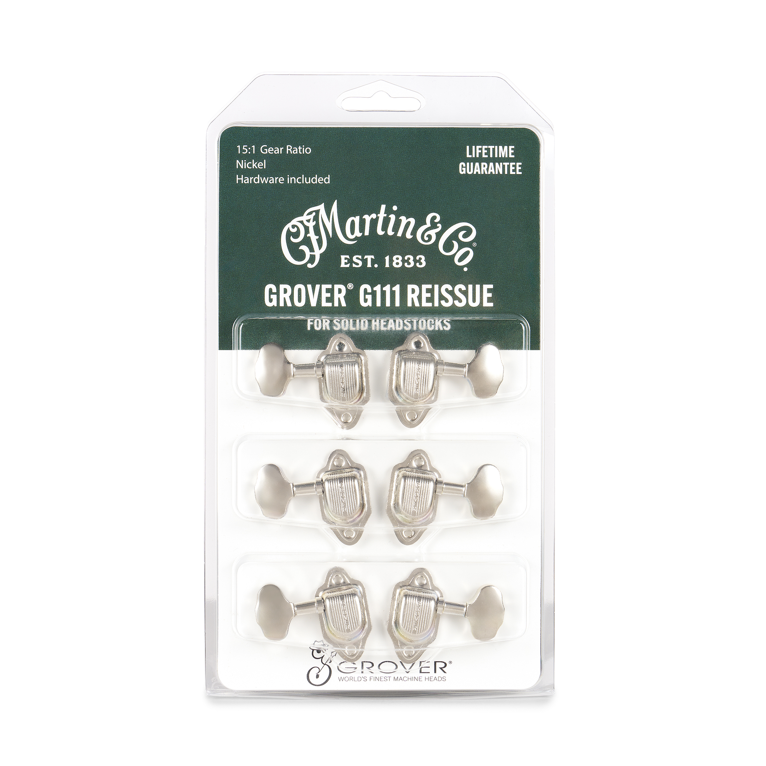 Martin Vintage Grover&reg; Tuners &ndash; Nickel image number 1