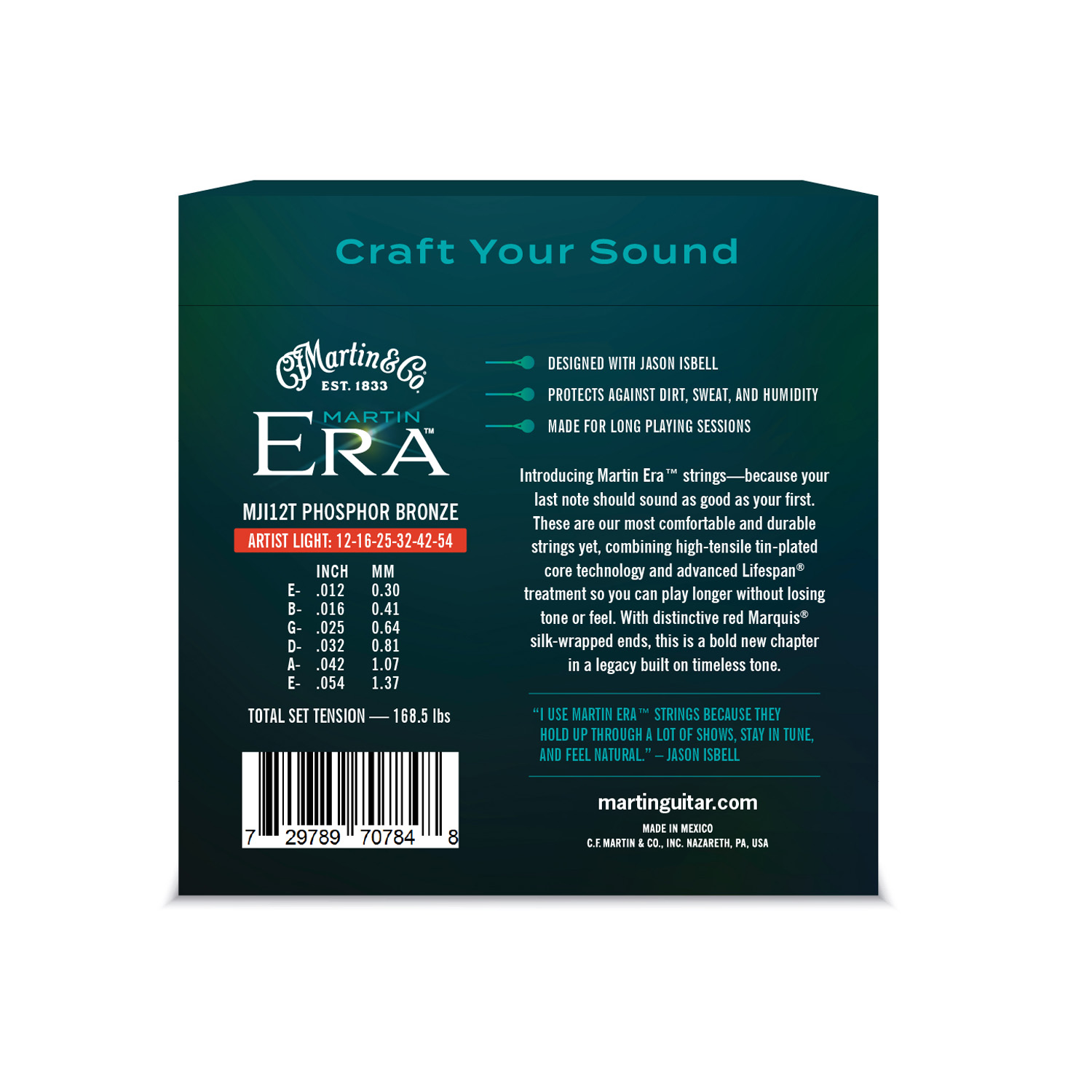 Martin Era&trade; Treated Acoustic Guitar Strings image number 2