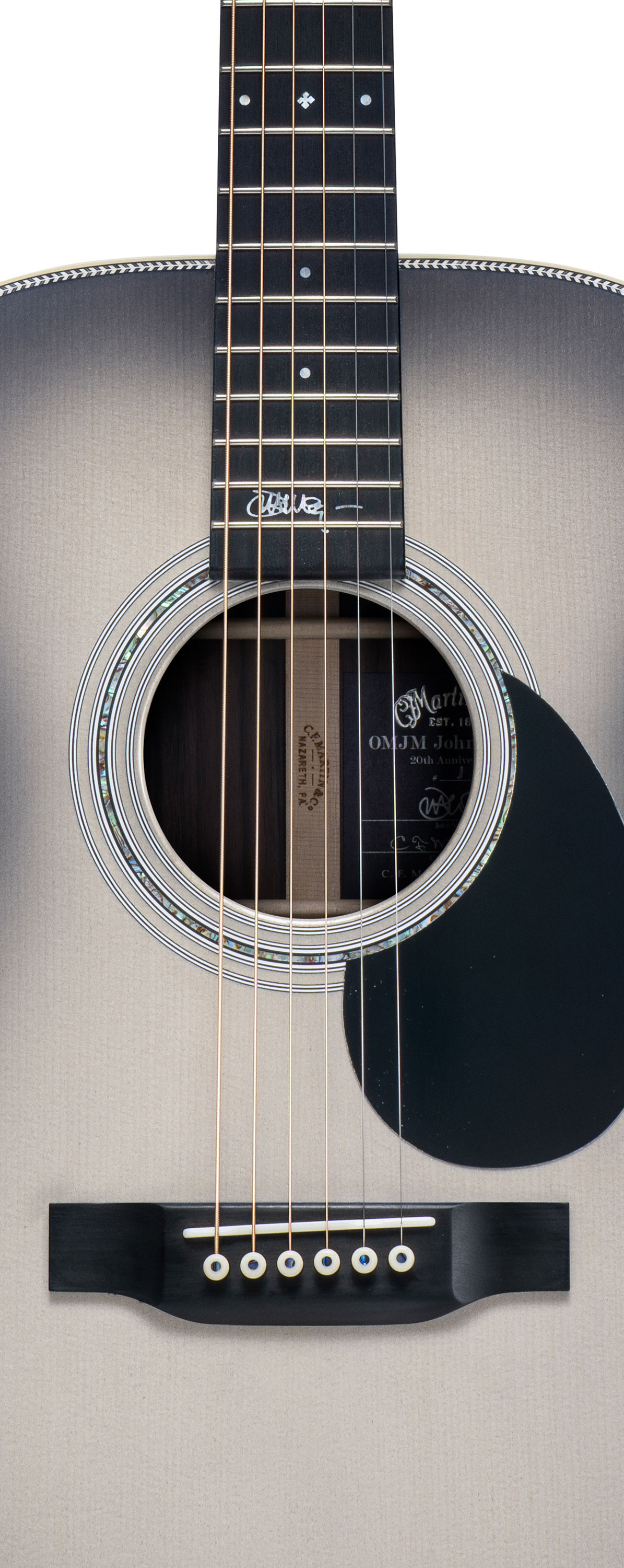 Body of Martin OMJM John Mayer 20th Anniversary Guitar image number 3