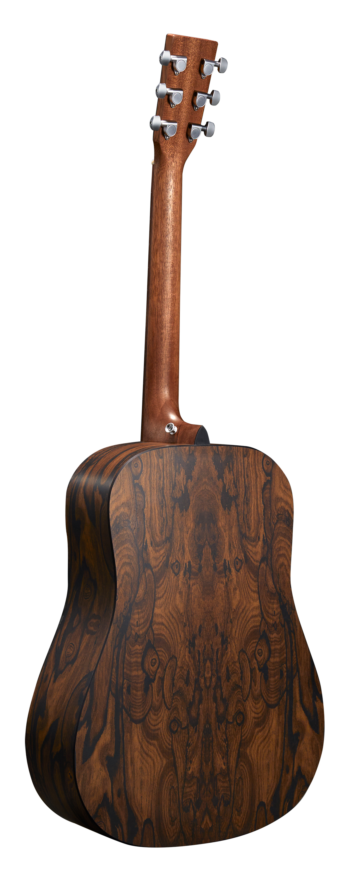 Back of Martin D-X2E Ziricote Burst Guitar image number 2