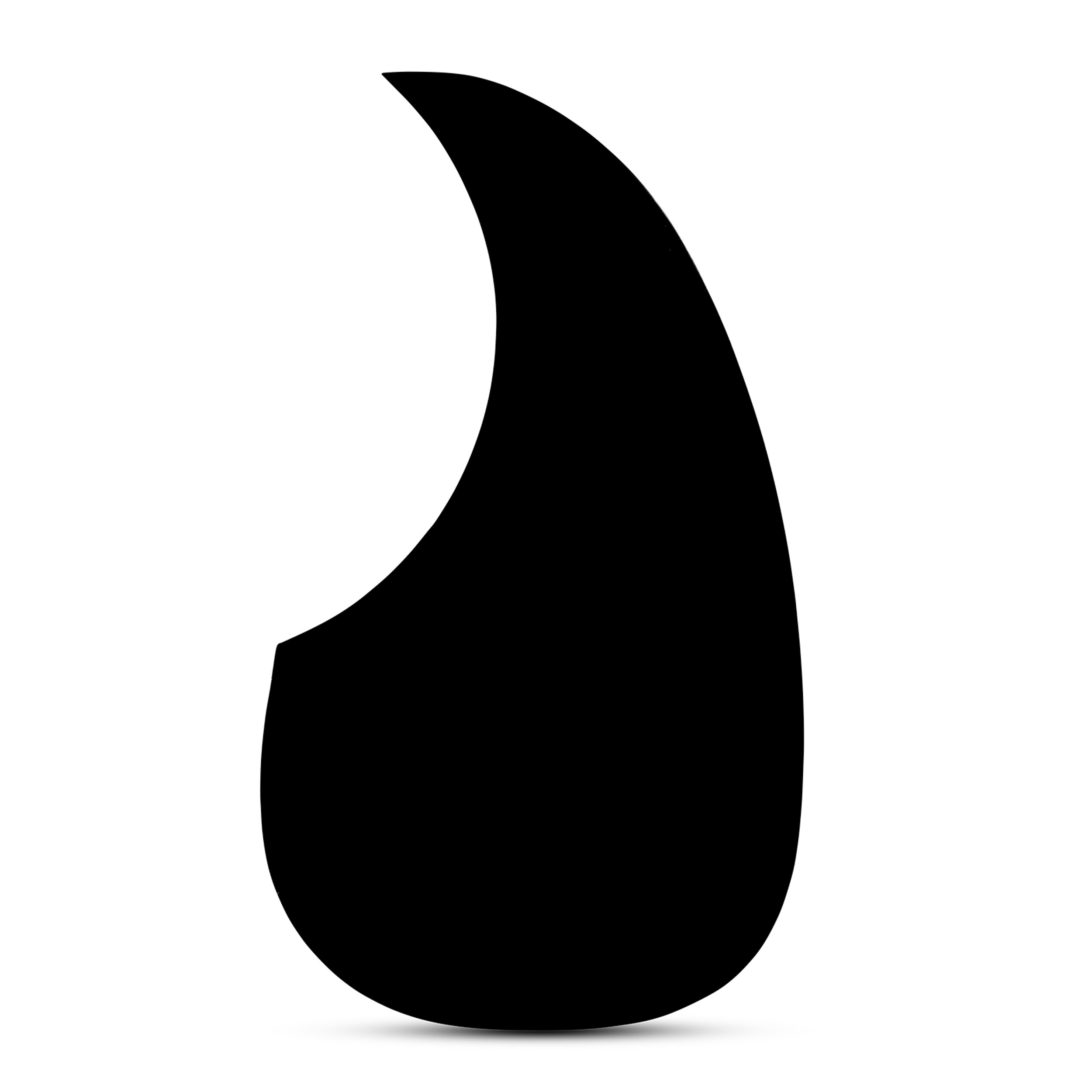 Martin Black Dreadnought Oversized Pickguard image number 2