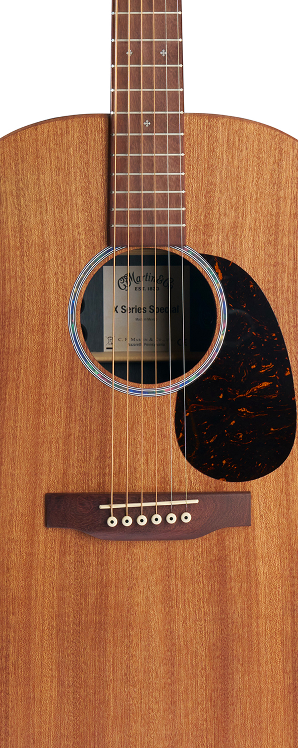 Body of Martin GP-X2E Ziricote Guitar image number 3