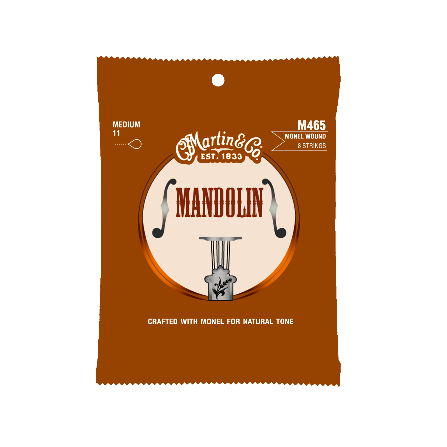 Mandolin Strings Monel image number 1