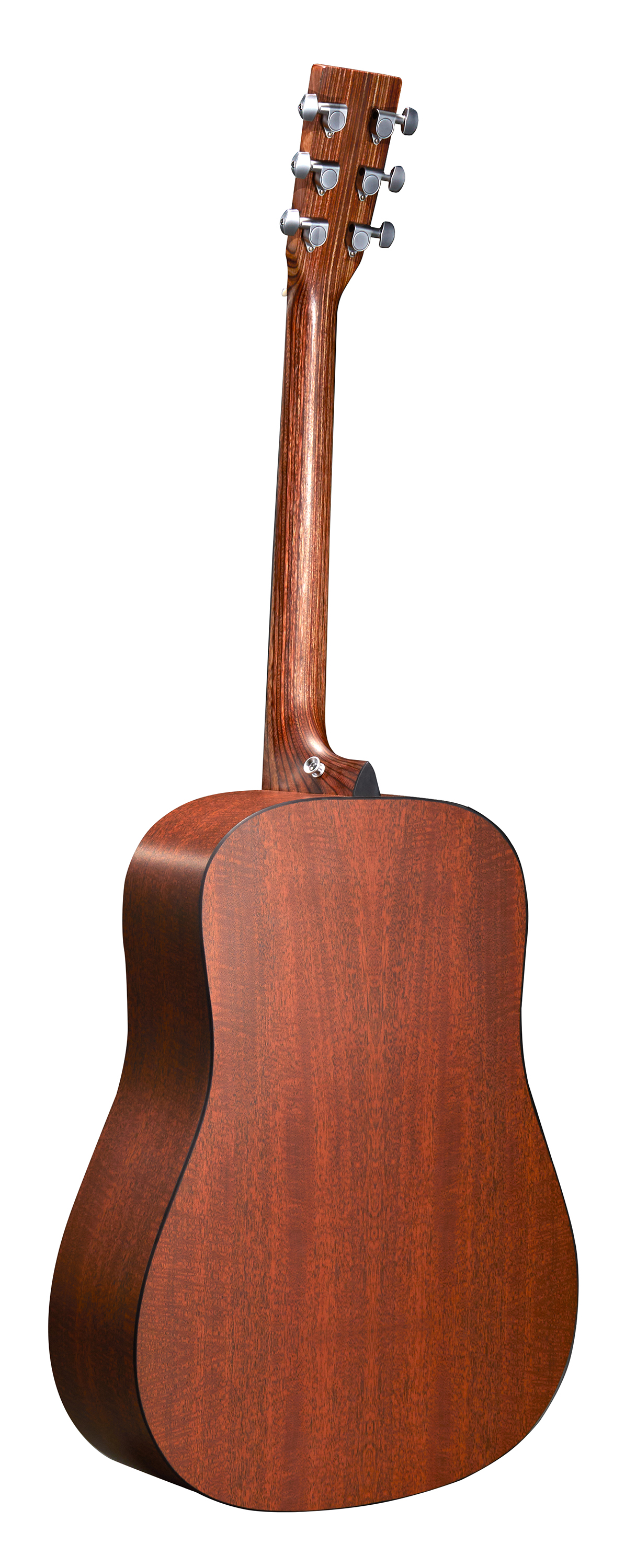 Back of Martin D-X1E Mahogany Guitar image number 2