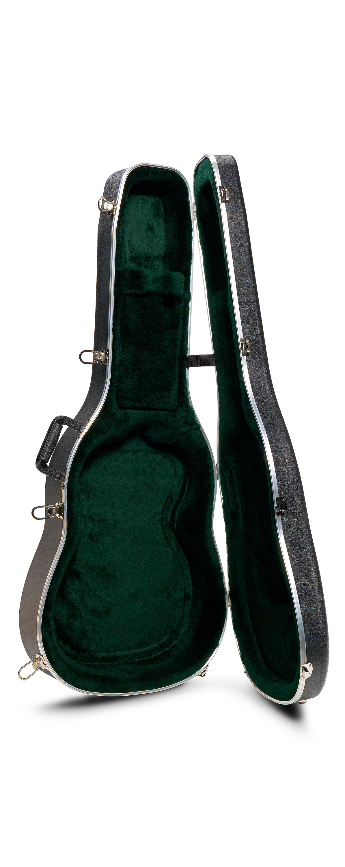 Inside of the guitar case for a Martin guitar image number 6