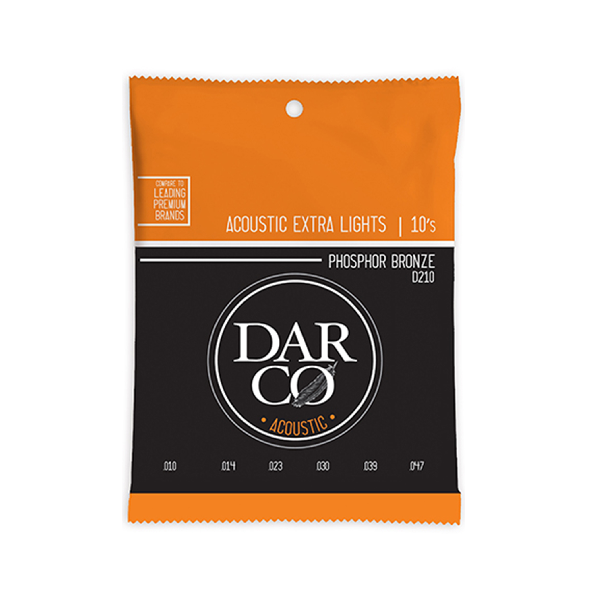 Darco&reg; Acoustic Guitar Strings Phosphor Bronze image number 1