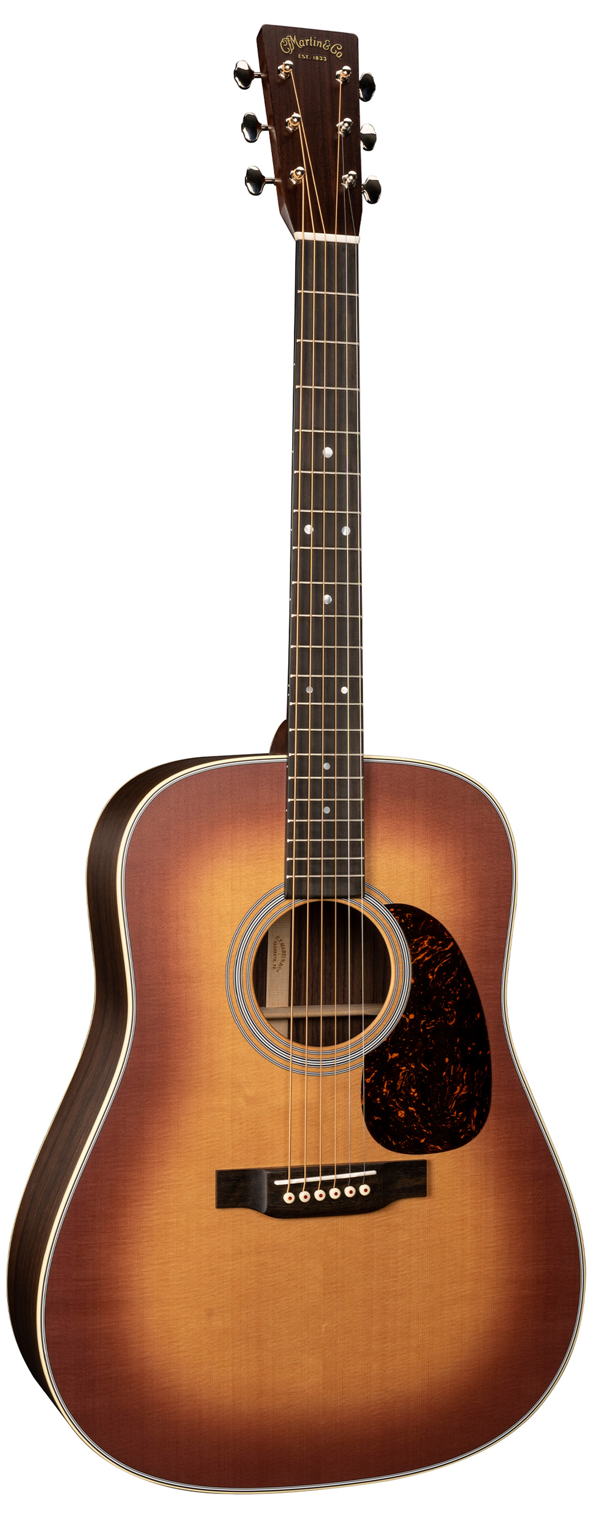 Martin D-28 Satin Amberburst Guitar image number 1