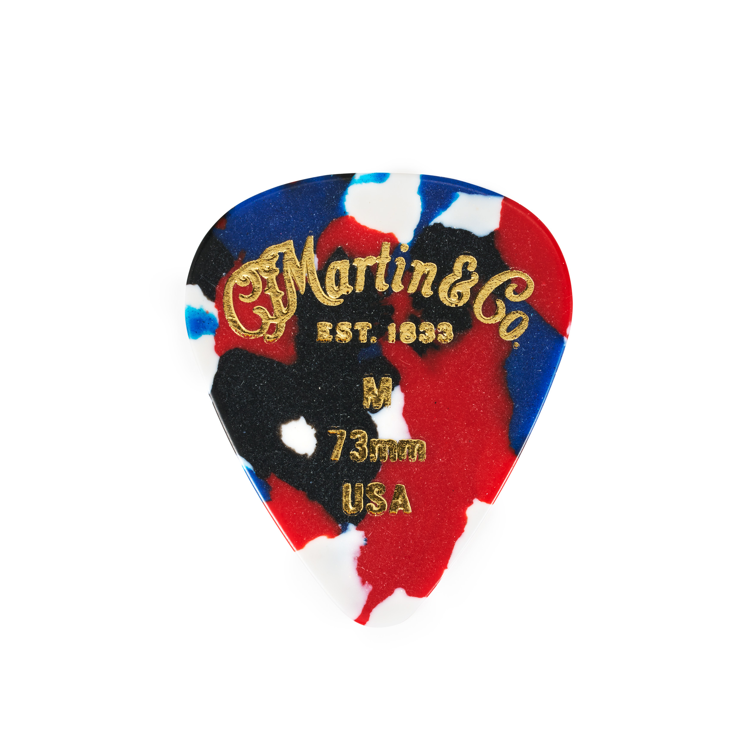 Martin Red, White & Blue Celluloid Variety Pick Pack image number 2