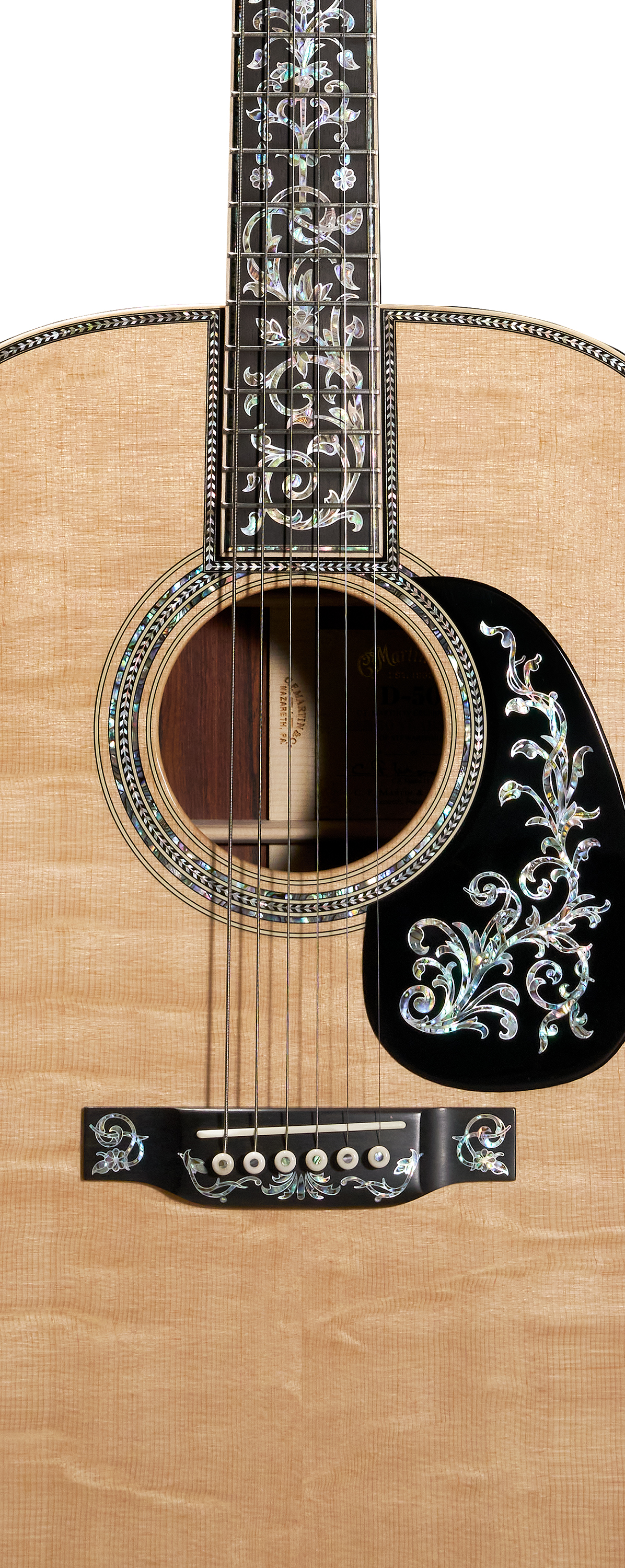 Body of Martin D-50 CFM IV 50th Anniversary Guitar image number 3