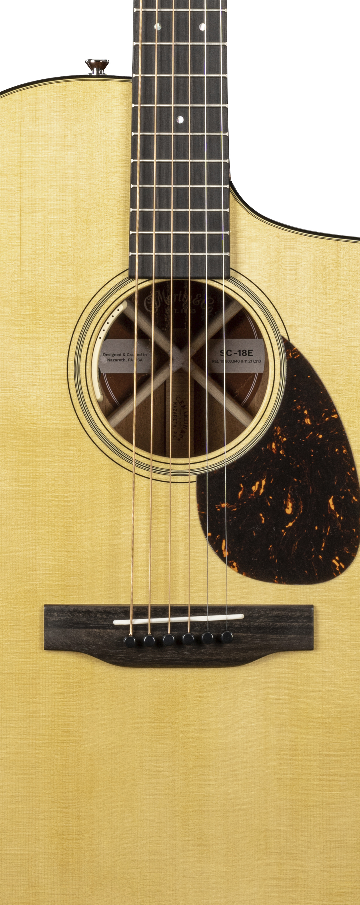 Body of Martin SC-18E Guitar image number 3