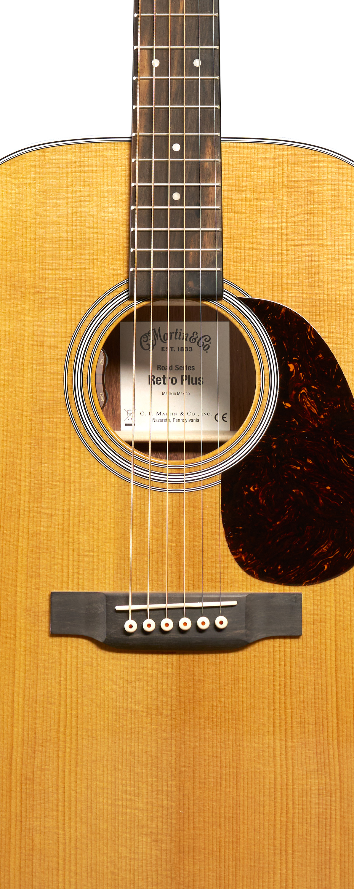 Body of Martin 000E Retro Plus Granadillo Guitar image number 3