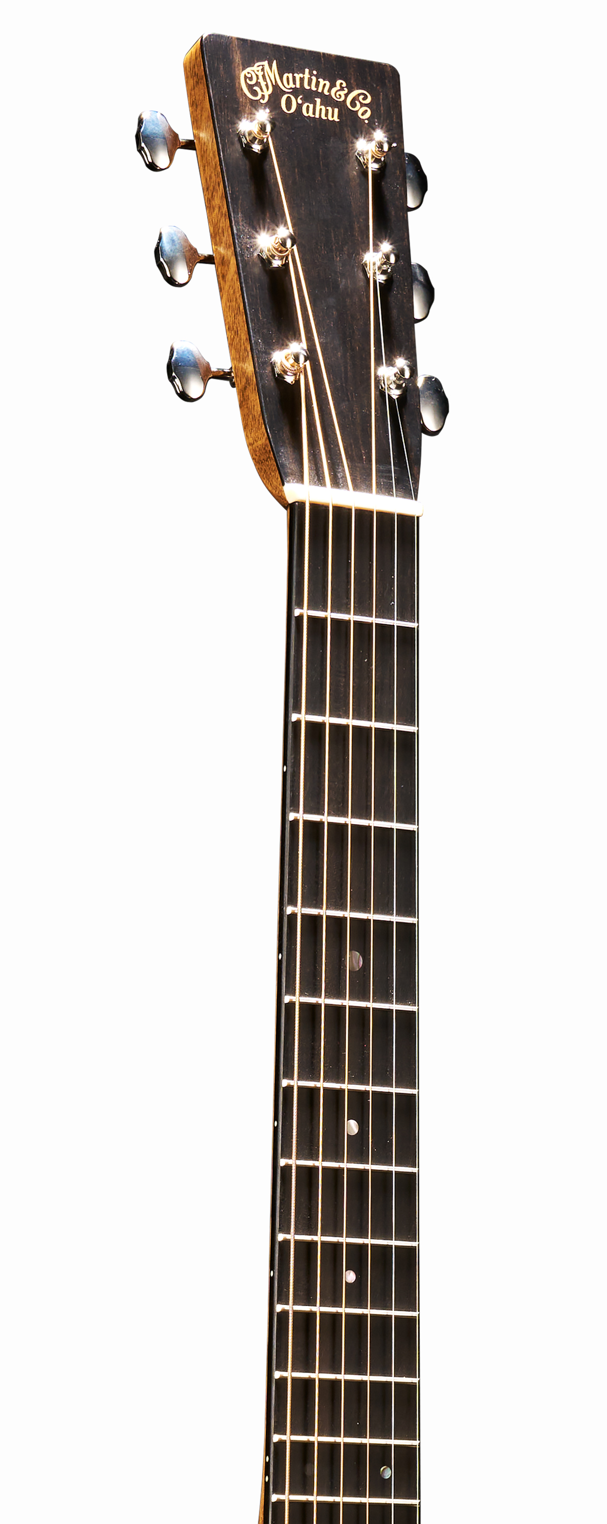 Headstock and Neck of Martin O'ahu HG-28 Guitar image number 4