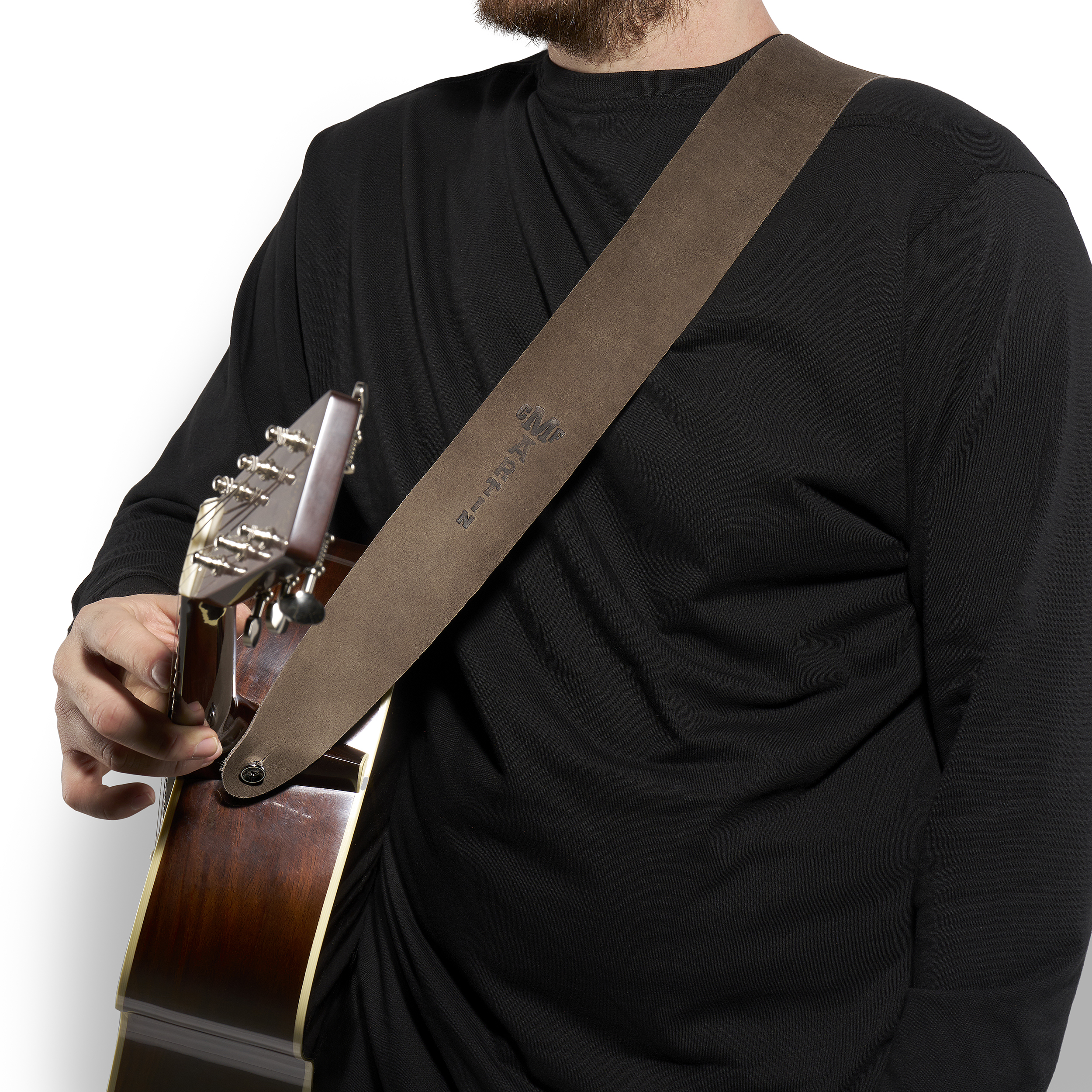Martin Grayburst Reversible Roughout Leather Strap image number 4