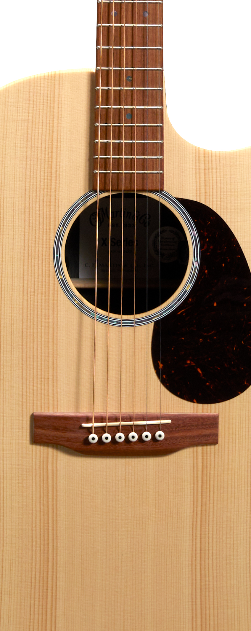 Body of Martin GPC-X2E Cocobolo Guitar image number 3