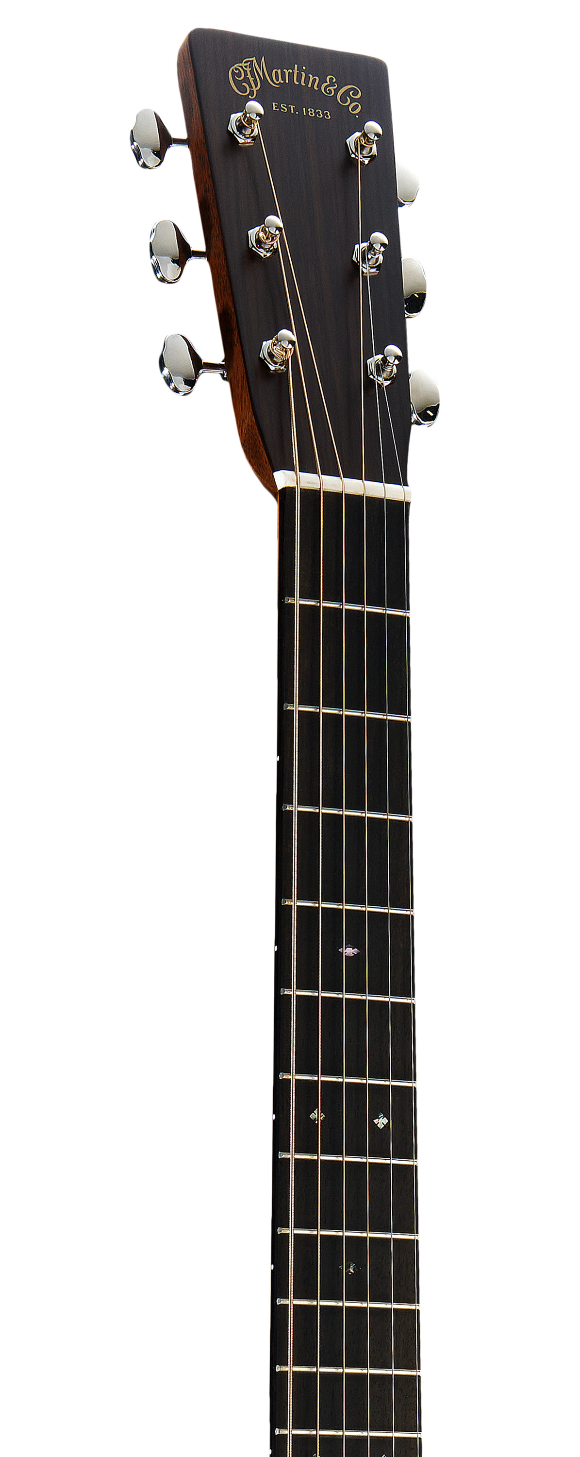 Headstock and Neck of Martin OM-28 Guitar image number 4