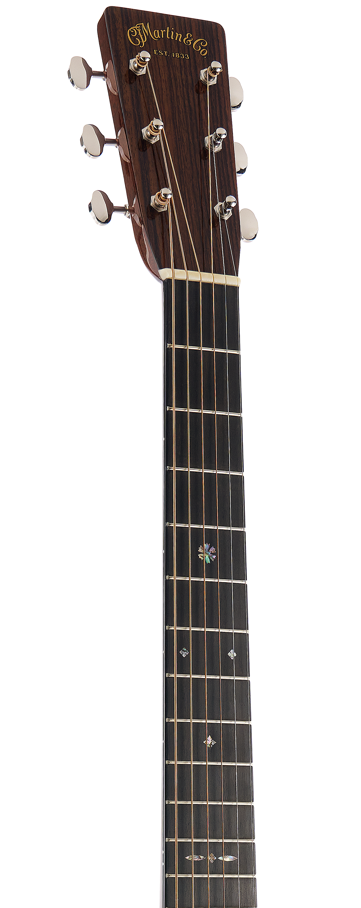 Headstock and Neck of Martin 000-EC 30th Anniversary Guitar image number 4