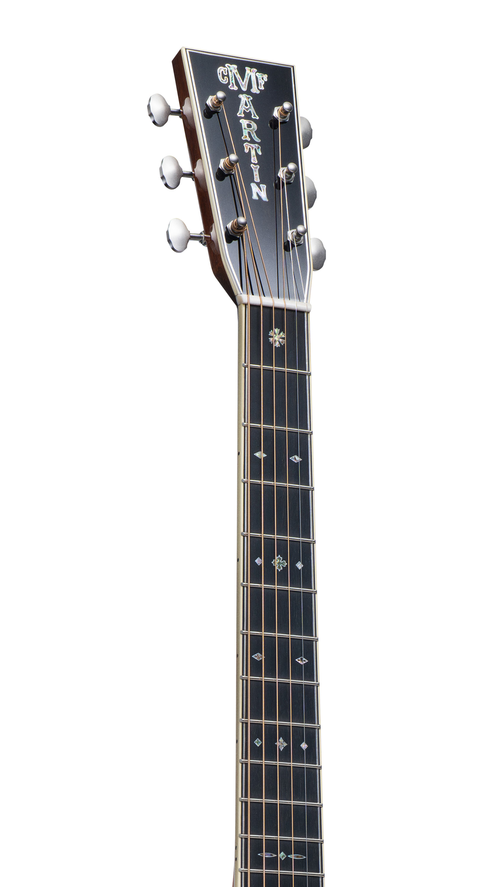 Headstock and Neck of Martin OM-45 John Mayer 20th Anniversary Guitar image number 4