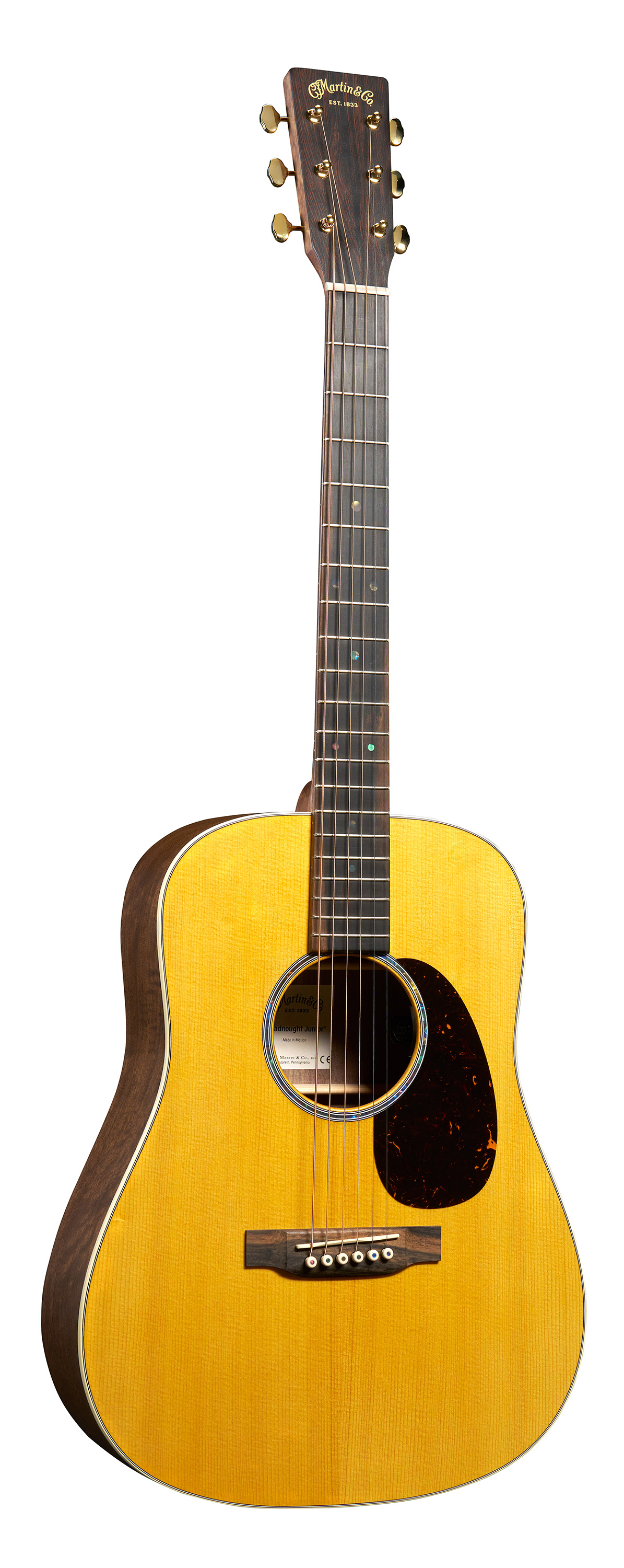 Martin D Jr E Walnut Guitar image number 1