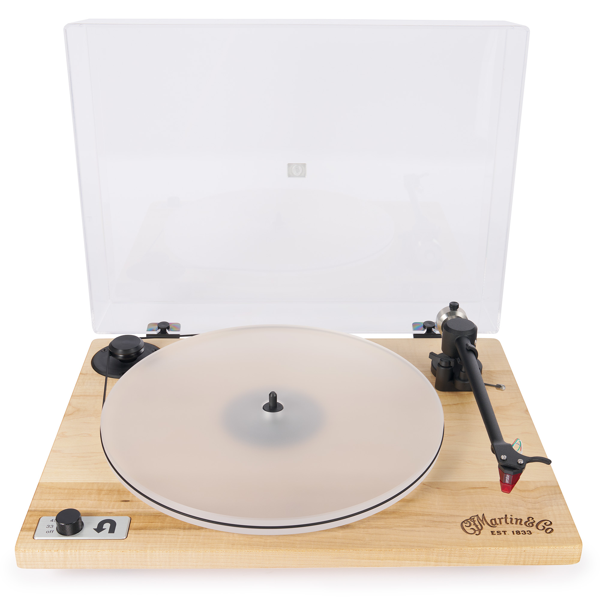 Front of Martin x U-Turn Orbit Special Maple Turntable image number 2