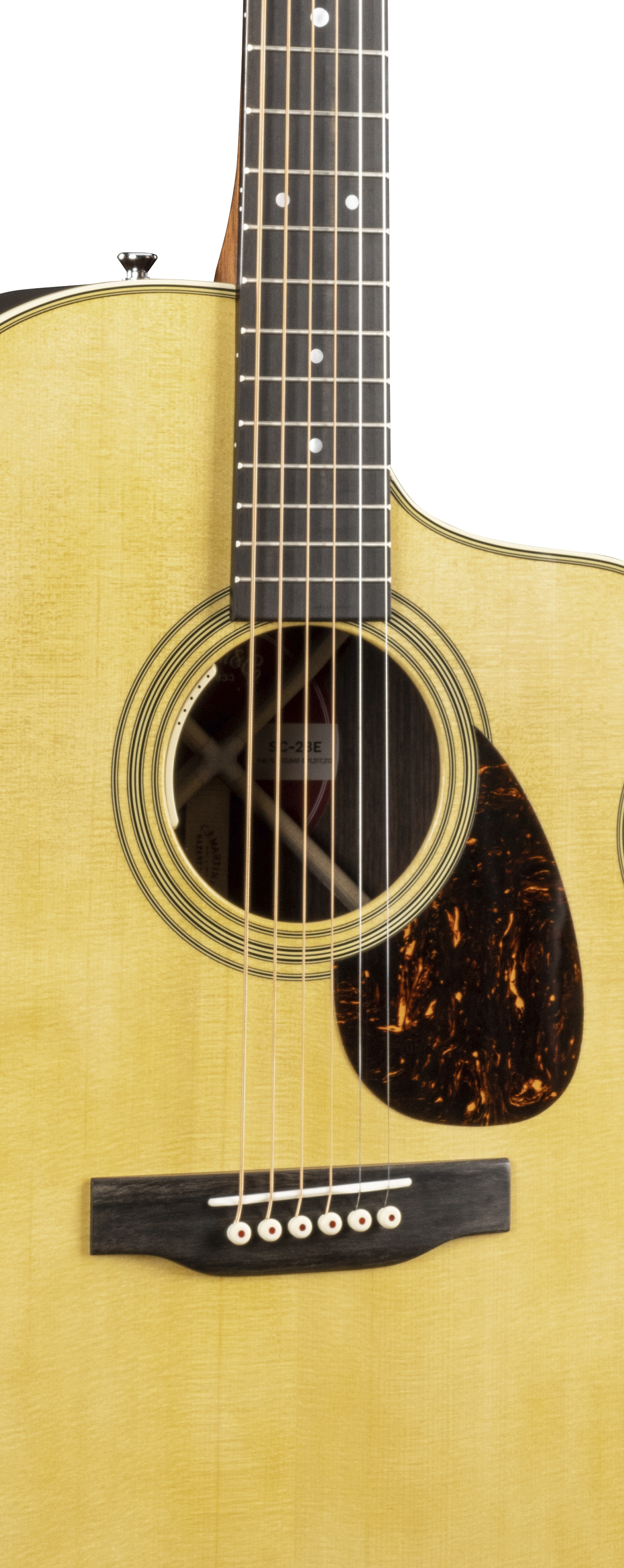 Body of Martin SC-28E Guitar image number 3