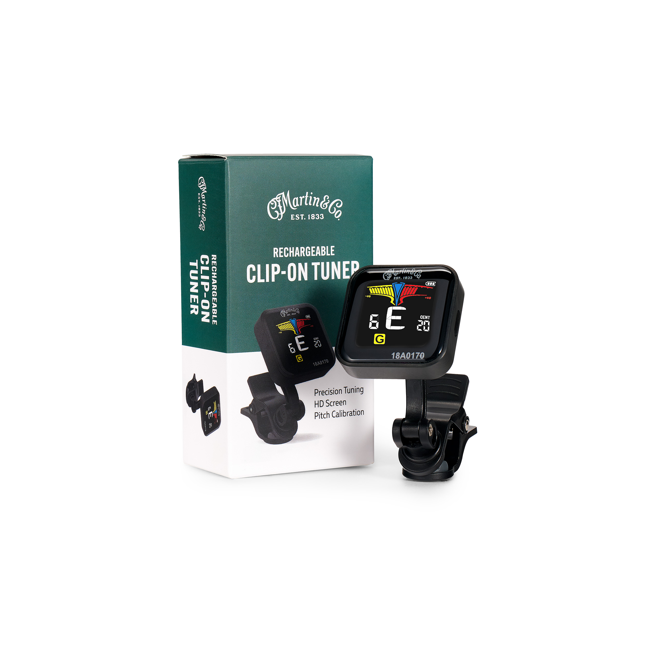 Martin Rechargeable Clip-On Tuner image number 2