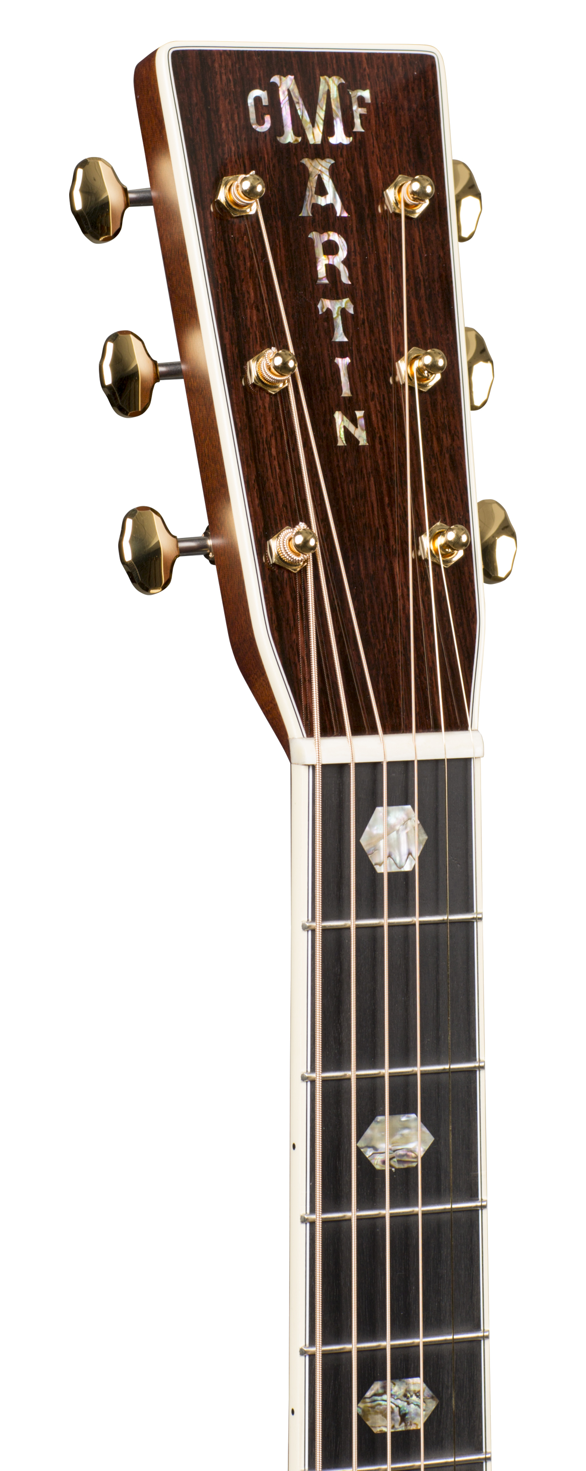 Headstock and Neck of Martin J-40 Guitar image number 3