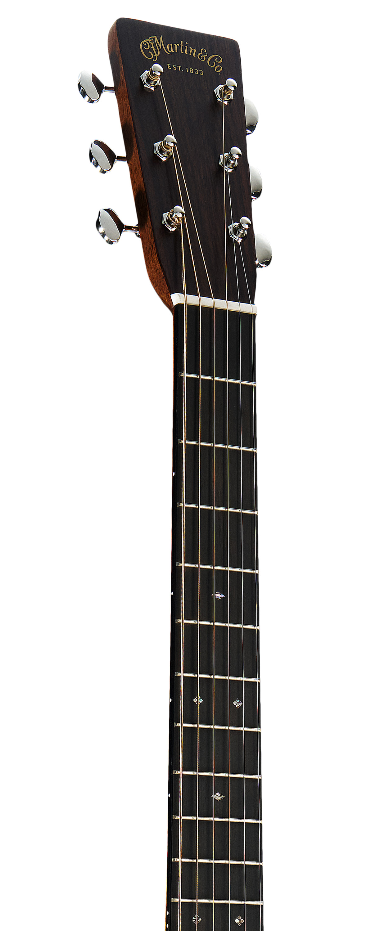 Headstock and Neck of Martin OM-28E Guitar image number 4