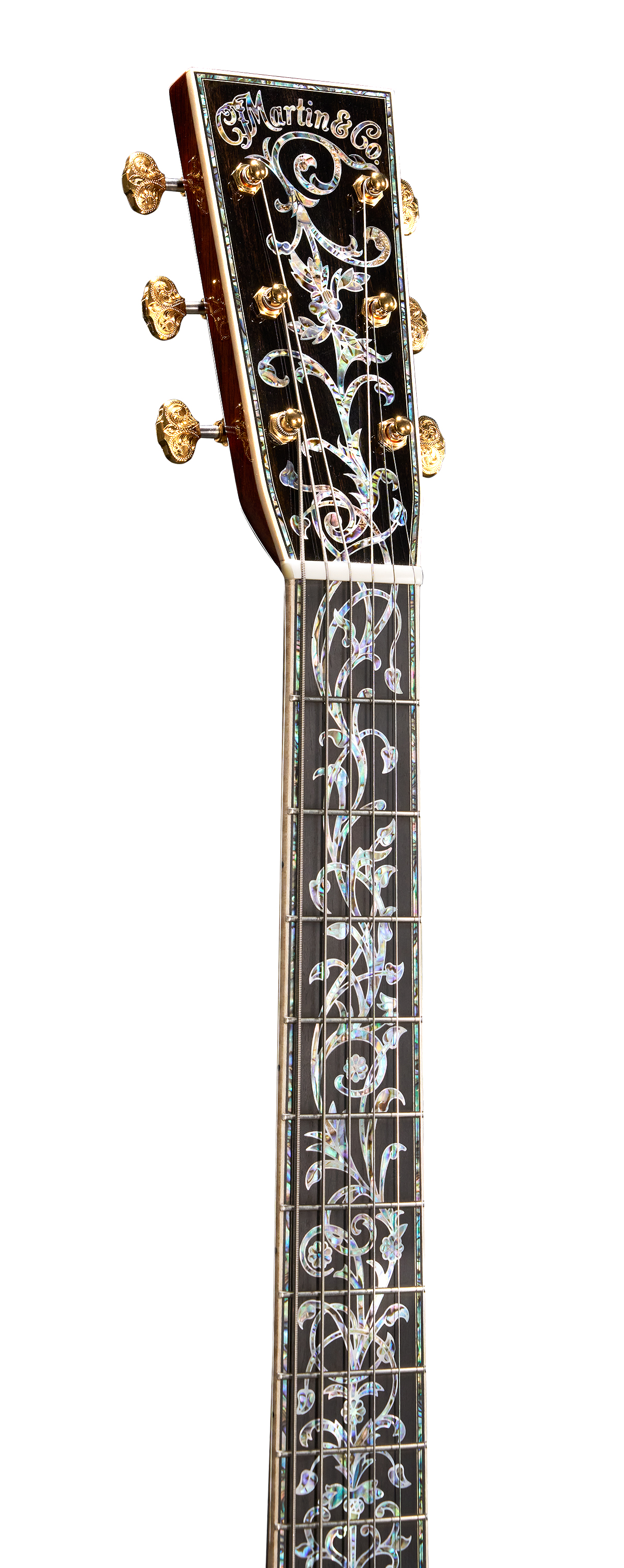 Headstock and Neck of Martin D-50 CFM IV 50th Anniversary Guitar image number 4