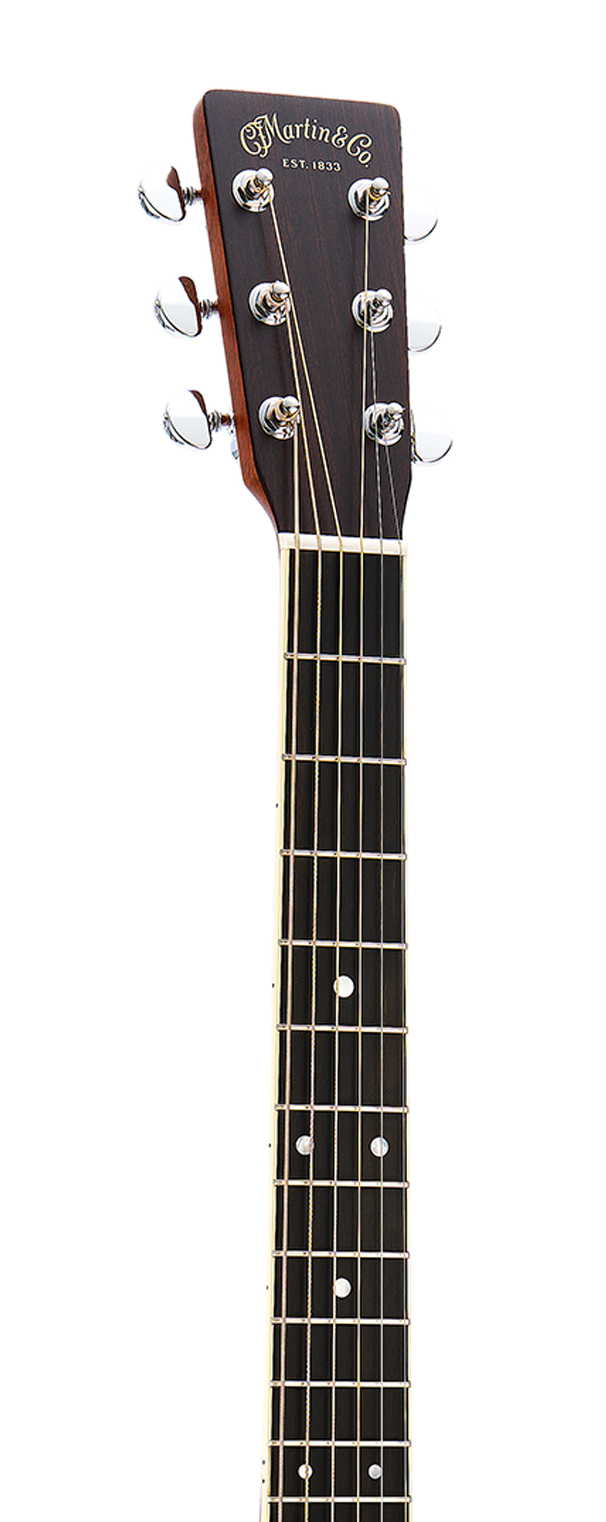 Headstock and Neck of Martin D-35 Gloss 1935 Sunburst Guitar image number 4