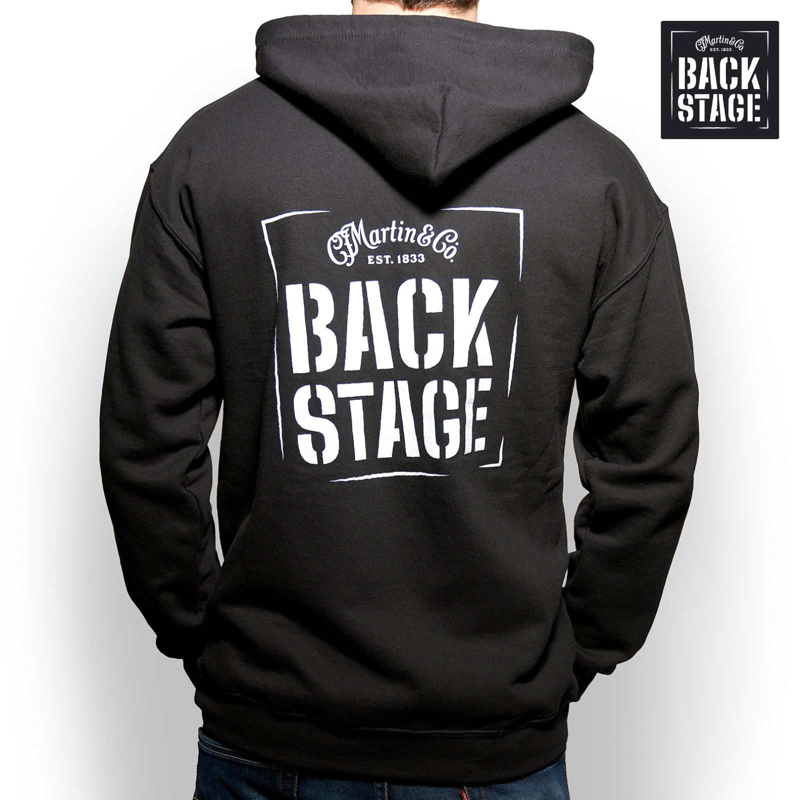 Martin Backstage Logo Full Zip Hoodie image number 2