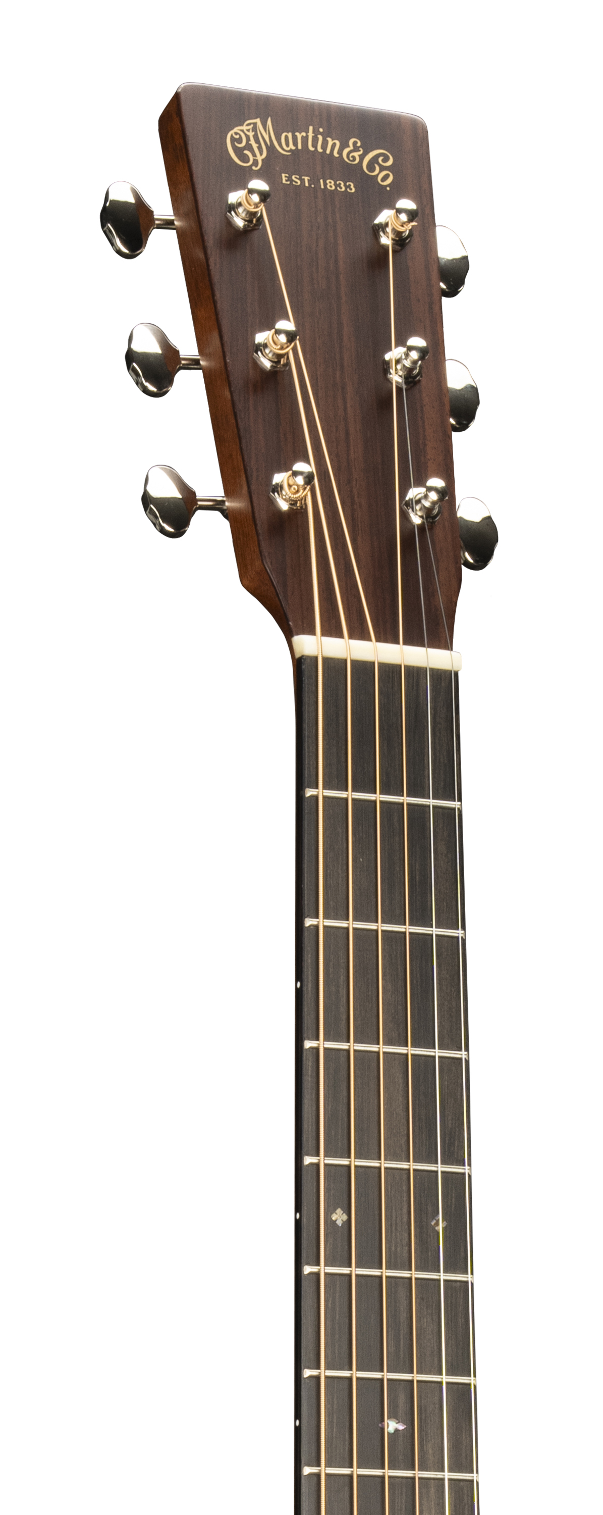 Headstock and Neck of Martin 000-17 Guitar image number 4