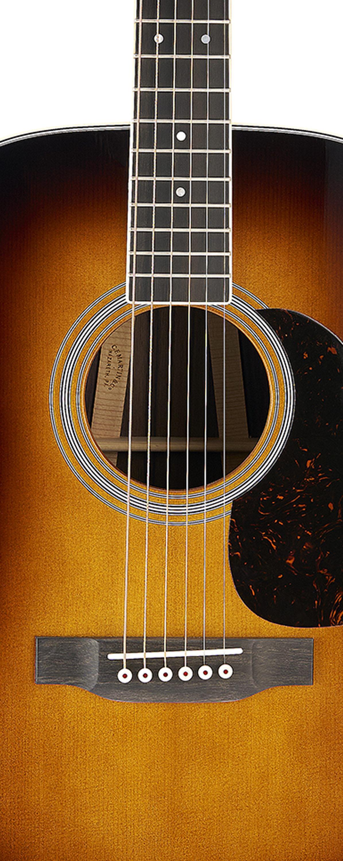 Body of Martin D-35 Gloss 1935 Sunburst Guitar image number 3