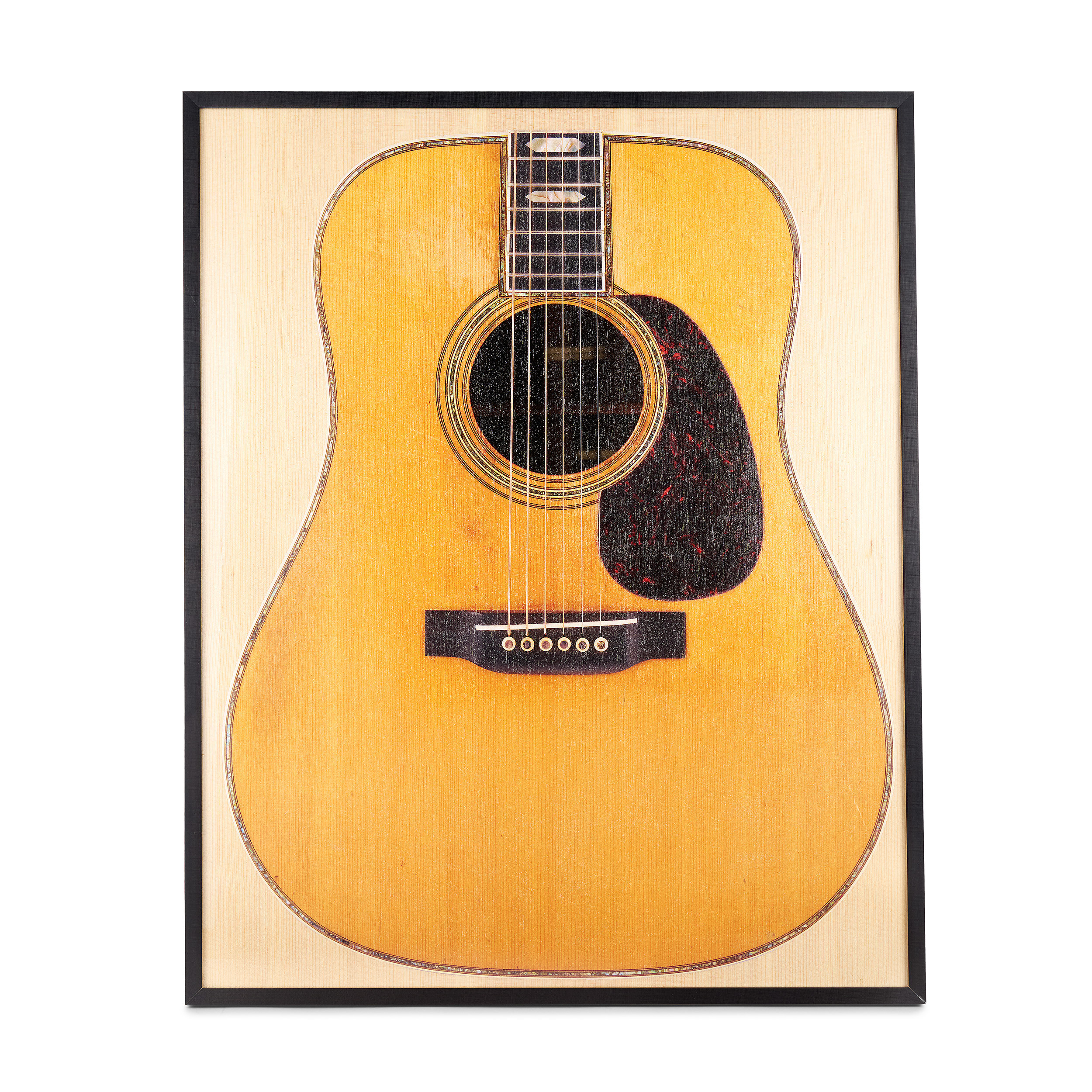 Martin 1942 D-45 Body Framed Print image number 1