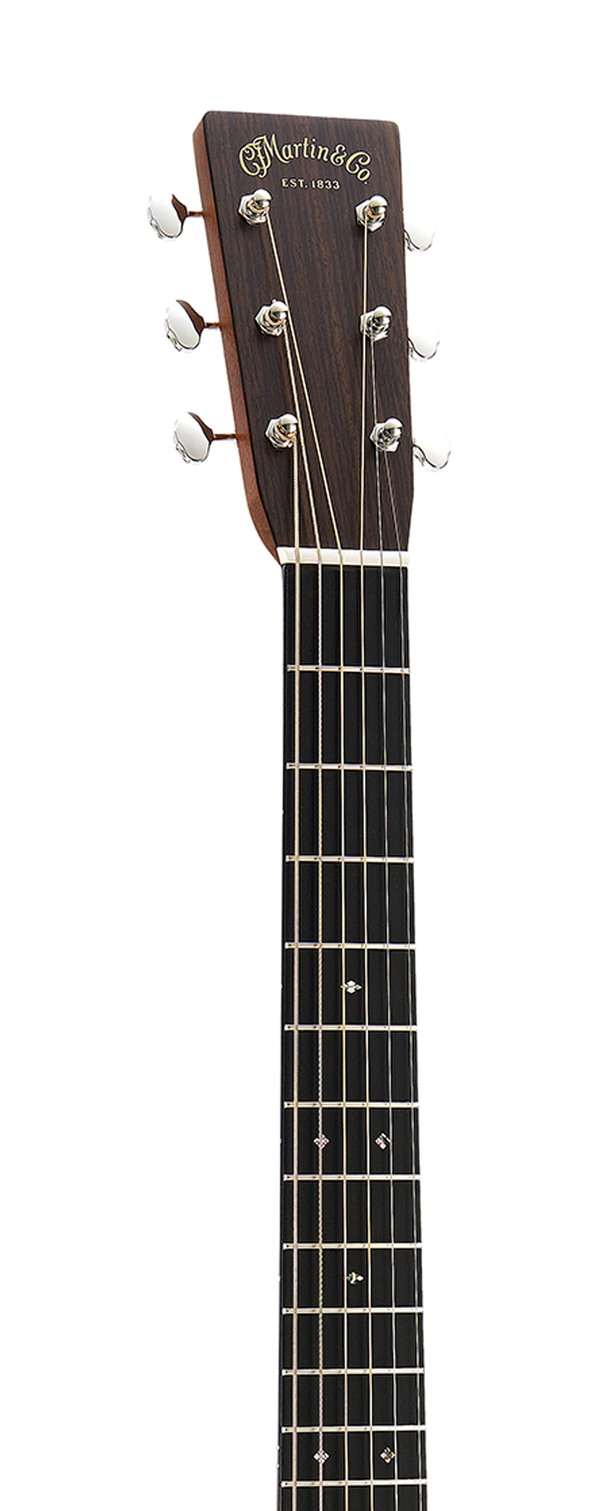 Headstock and Neck of Martin Gloss 1933 Ambertone 000-28 Guitar image number 4