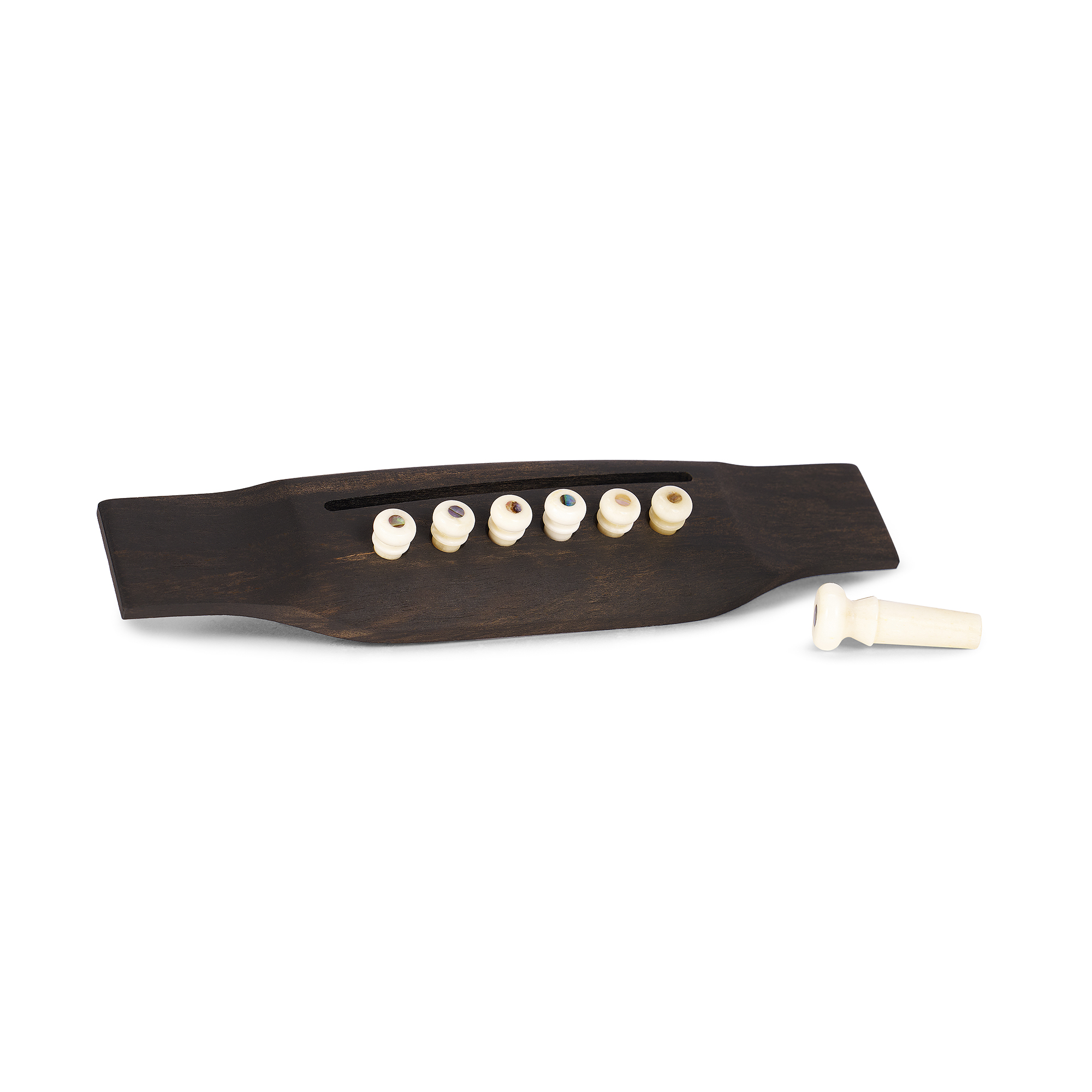 Martin Paua Inlay Bone Bridge Pins image number 4