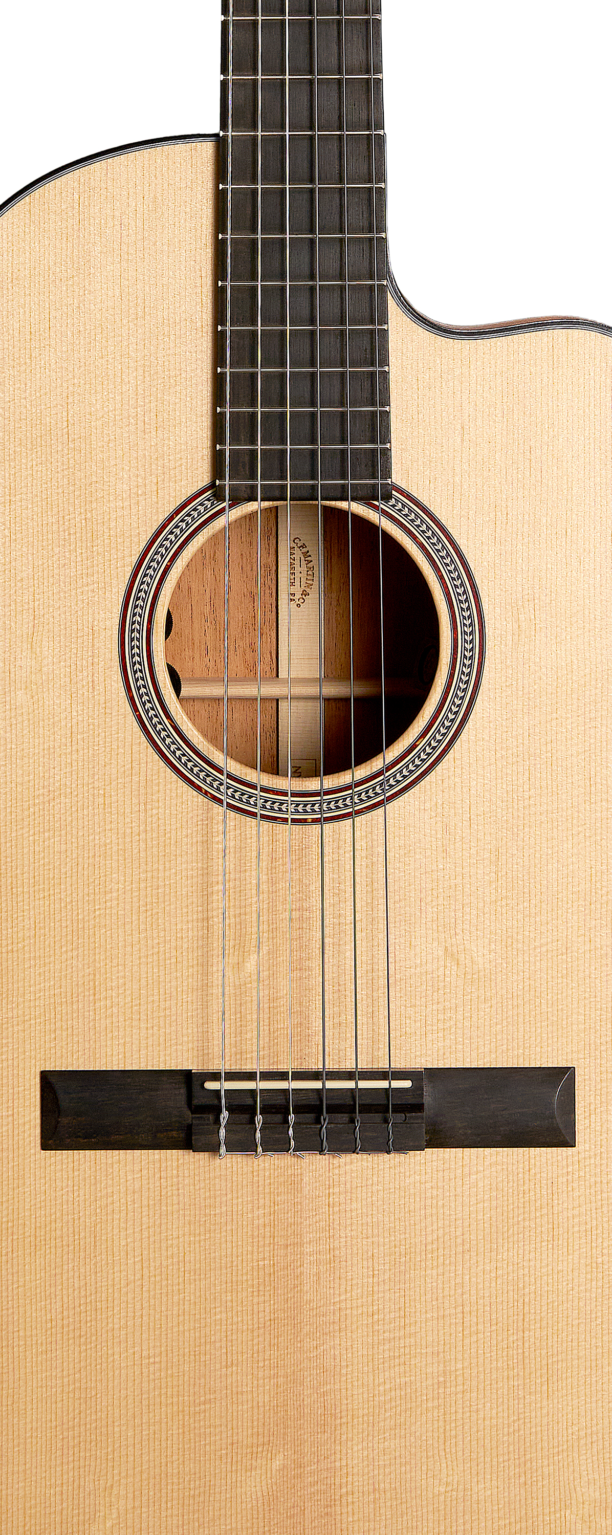 Body of Martin 000C12-16E Satin Guitar image number 3