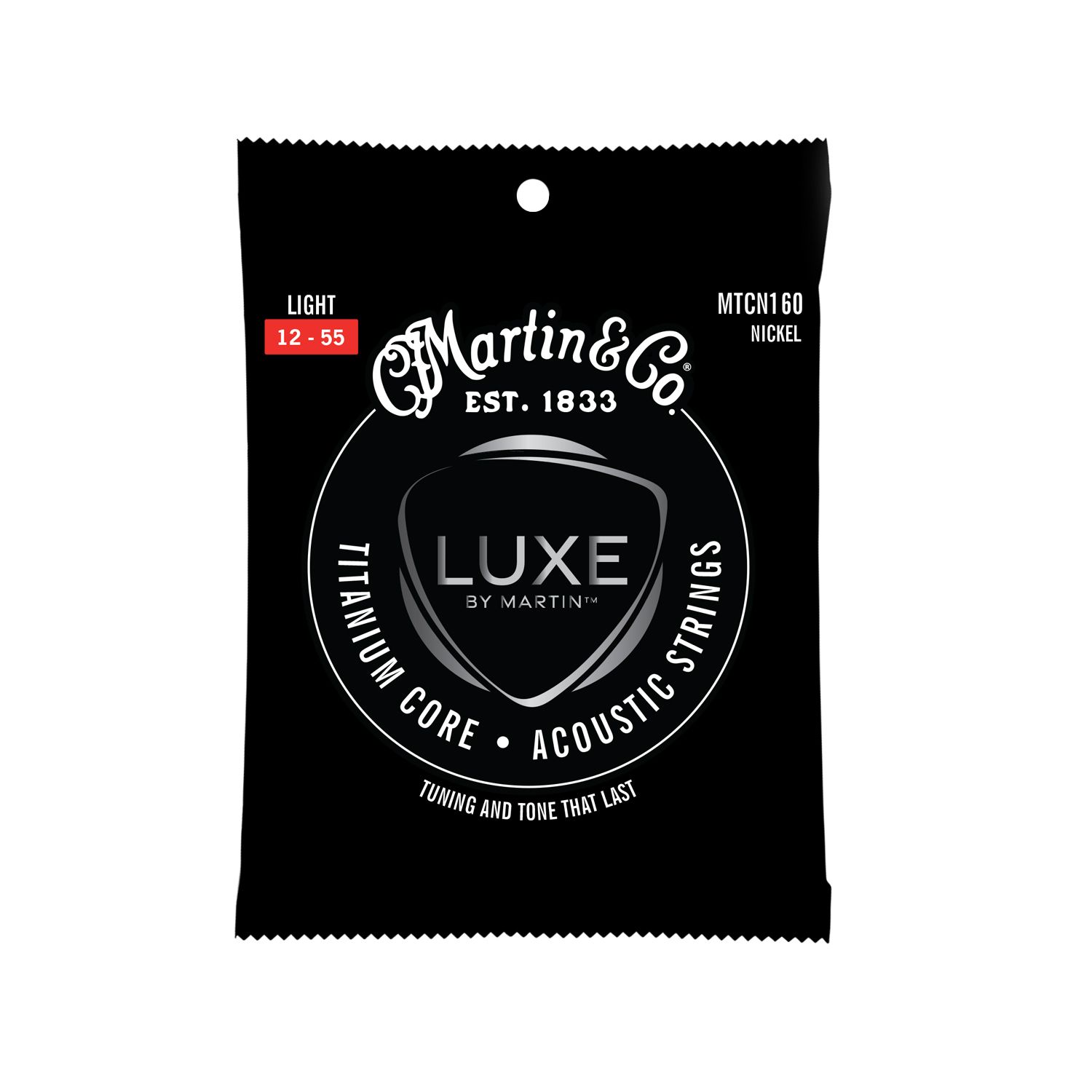 Titanium Core Acoustic Guitar Strings image number 1