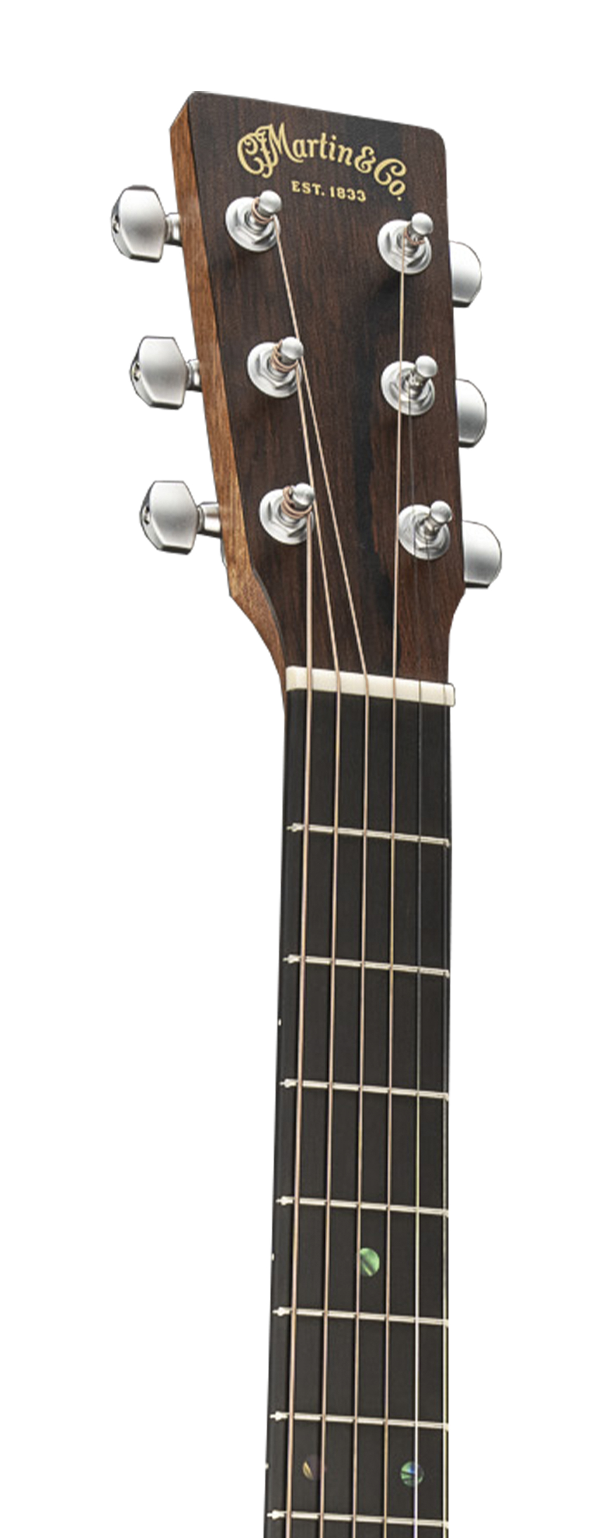 Headstock and Neck of Martin D Jr E Guitar image number 4