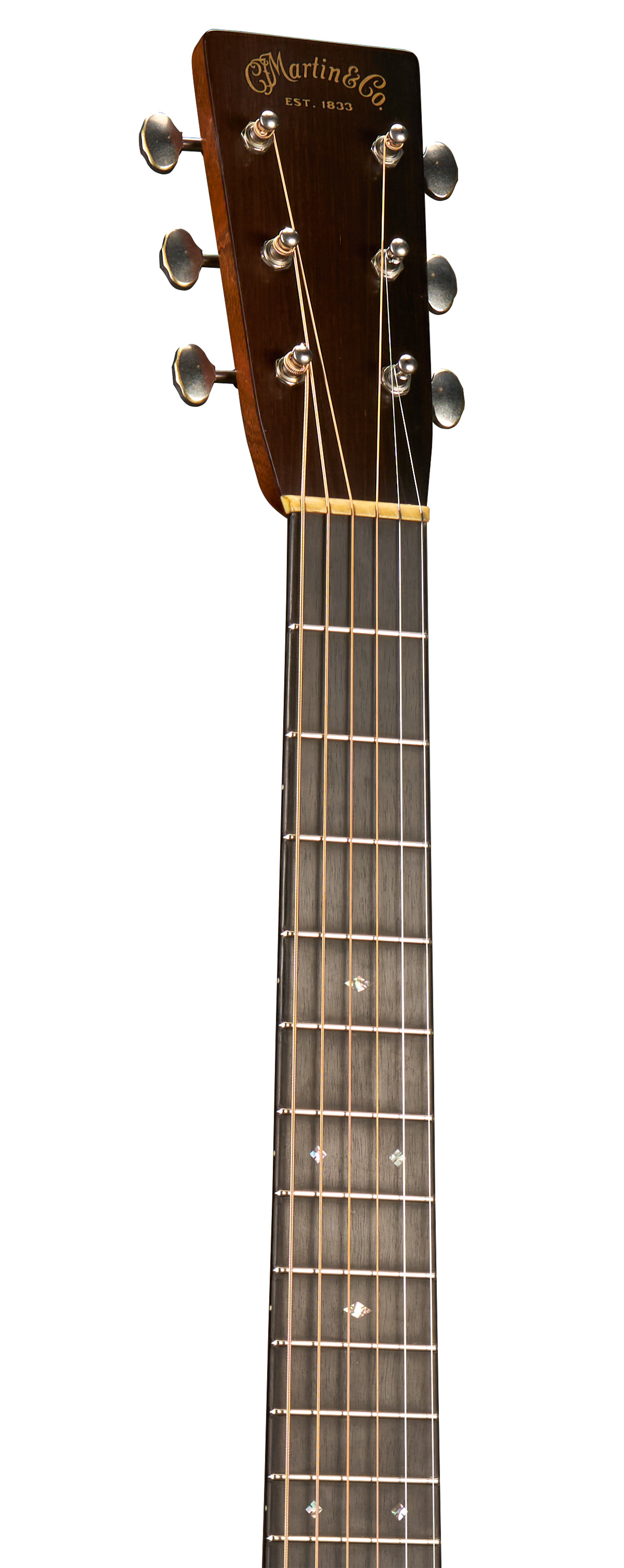 Headstock & Neck of Custom Shop 000-28 1937 Brazilian Rosewood image number 4