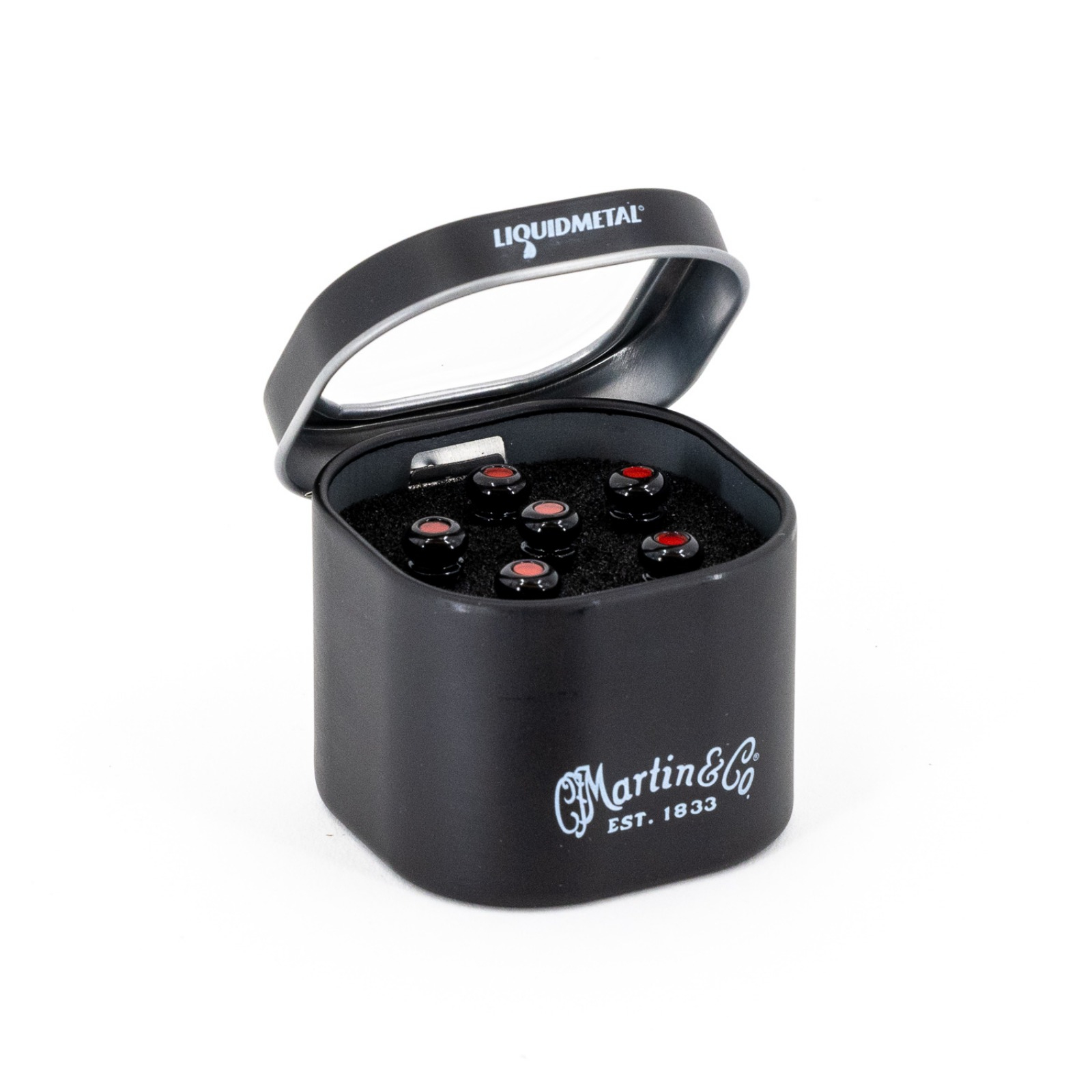 LUXE BY MARTIN&reg; Bridge Pins (Gloss Black) image number 1